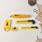 Heavy Duty, Working Cutter Knife (5 Pc Set) - Front View by Nari Haat, Indian ethnic wear, women clothing, designer suit