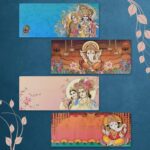 Wedding Gift Envelopes Gift Card (1 Pc / Multicolour / Design) - Front View by Nari Haat, Indian ethnic wear, women c...