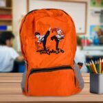 Lightweight Water-Resistant Hiking Backpack for Travel & Camping (Unisex) - Closeup Embroidery by Nari Haat, Indian e...