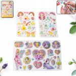 Multipurpose Adhesive 3D Stickers (1 Sheet / Mix Design) - Full Detail by Nari Haat, Indian ethnic wear, women clothi...