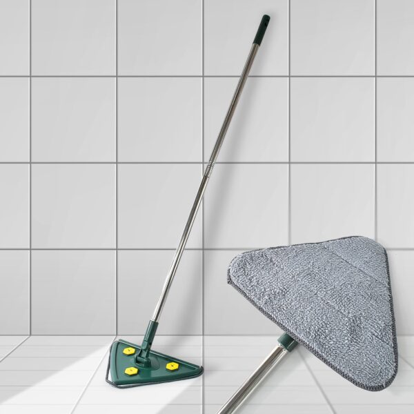 Extendable Triangle Mop for Floor Cleaning