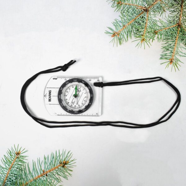 Plastic Compass for Travel Outdoor Compass (1 Pc) - Front View by Nari Haat, Indian ethnic wear, women clothing, desi...