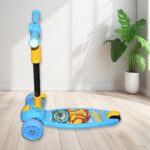 Jumbo Scooter for Kids 2 Wheels Steel Frame Large Foldable & Height Adjustable - Front View by Nari Haat, Indian ethn...