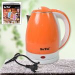 Electric Kettle Boil Dry Protection & Auto-Shut Off (1500-2000W / 2 Ltr.) - Front View by Nari Haat, Indian ethnic we...