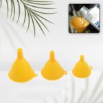 Multipurpose Funnel 3 Size Small , Medium & Big Plastic Funnel  (3 Pc Set) - Front View by Nari Haat, Indian ethnic w...