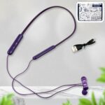 Bluetooth Headphone Neckband Sweat Resistant, Magnetic Earbuds (1 Pc) - Front View by Nari Haat, Indian ethnic wear, ...
