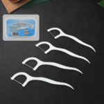 2 In 1 Tooth Picks Flosses / Sticks, Portable Toothpicks (50 Pc Set) - Front View by Nari Haat, Indian ethnic wear, w...