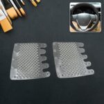 Silicon Car Massage Steering Cover High Quality Suitable For All Car (2 Pc Set) - Front View by Nari Haat, Indian eth...