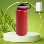 Stainless Steel Double Wall Vacuum-Insulated Drink Water Bottle (1000 ML / Mix Color) - Front View by Nari Haat, Indi...