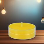 Tealight Diwali Candle – Smokeless, Long-Burning, Mix Color (1 Pc) - Full Detail by Nari Haat, Indian ethnic wear, ...