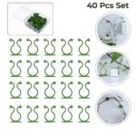 Plant Climbing Wall Fixture Clip Self-Adhesive Hook (40 Pcs Set / With plastic box) - Closeup Embroidery by Nari Haat...