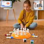 Plastic Brain Teaser Memory Chess Game (1 Set) - Front View by Nari Haat, Indian ethnic wear, women clothing, designe...