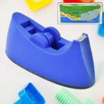 Plastic Tape Dispenser Cutter for Home Office use (1 pc / Big) - Front View by Nari Haat, Indian ethnic wear, women c...