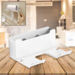 3 Compartment Wall Mount Hair Blower, Hair Dryers Holder (1 Pc) - Front View by Nari Haat, Indian ethnic wear, women ...