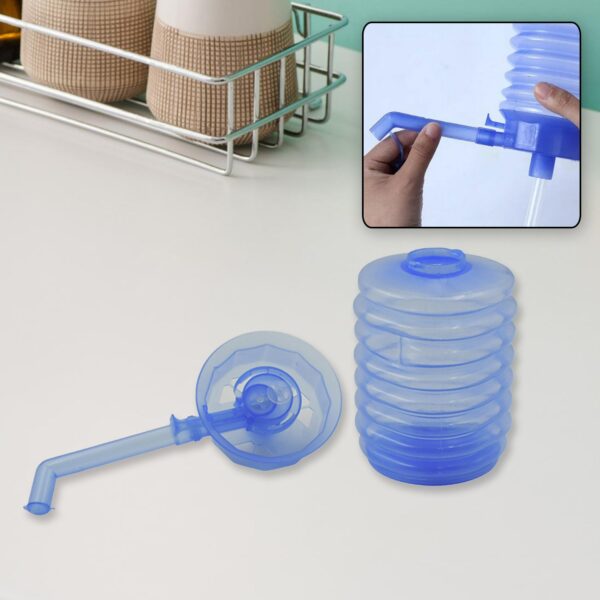 Manual Drinking Water Pump (1 Pc): Hand Press Dispenser, Household - Front View by Nari Haat, Indian ethnic wear, wom...