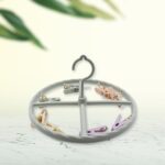 Drying Rack with 8 Clothespin Clips Sock & Underwear Hanger - Neckline Detail by Nari Haat, Indian ethnic wear, women...