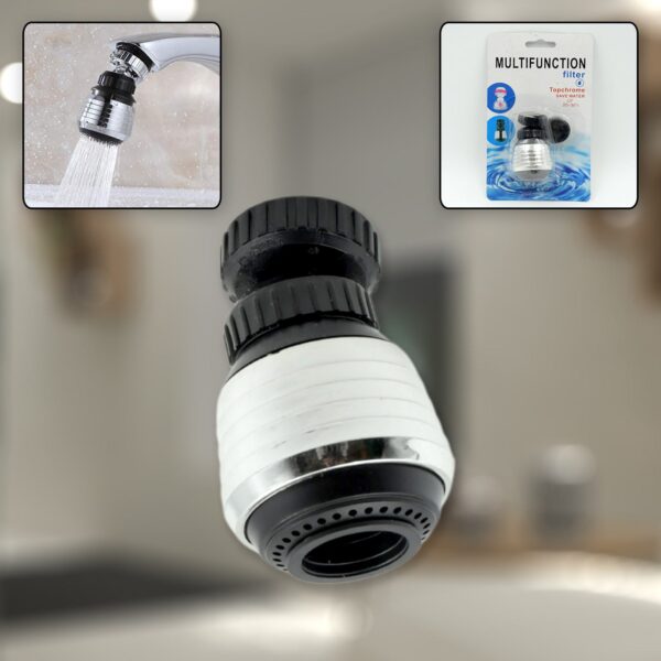 Faucet Bubbler, Faucet Aerator, Water Filter 360° Sink Use (1 Pc) - Front View by Nari Haat, Indian ethnic wear, wom...