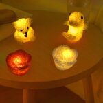 Unique Crystal Night Light: Multi-Shape LED Lamp (Mood Lighting) - Back View by Nari Haat, Indian ethnic wear, women ...