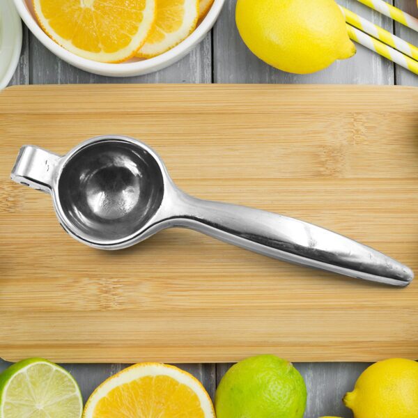 Premium Lemon Squeezer, Large Heavy Duty Handheld Juicer (1 Pc) - Front View by Nari Haat, Indian ethnic wear, women ...