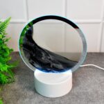 3D Liquid motion Display With LED Light (1 Pc) - Front View by Nari Haat, Indian ethnic wear, women clothing, designe...