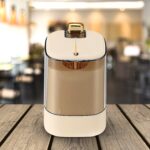 Toothpick Holder Dispensers,  for Home Living room Kitchen Restaurant (1 Pc) - Closeup Embroidery by Nari Haat, India...