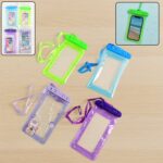 Pouch Cover Mobile Water Protector (1 Pc / Mix Color / Mix Design) - Neckline Detail by Nari Haat, Indian ethnic wear...