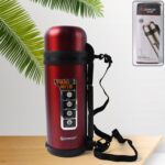 Stainless Steel Thermos Flask Double-Walled Coffee Thermos Flask Leak-proof (1500ML) - Front View by Nari Haat, India...