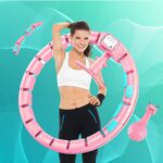 Smart Hula Hoops with Spinning Ball and Intelligent Counter (1 Pc) - Front View by Nari Haat, Indian ethnic wear, wom...