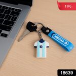 Cute Cartoon Silicone 3D Key Chain with Metal Hook & Strap (Pack of 1 / Mix Design) - With Dupatta by Nari Haat, Indi...