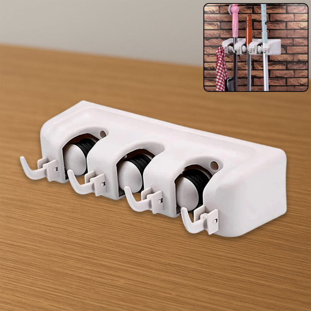3 Layer Mop Broom Holder