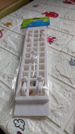 5Spin Plastic Hanger Hook, Hotel, Bathroom Wardrobe Wall ClothesHanger Hook - Full Detail by Nari Haat, Indian ethnic...