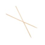 Natural Bamboo Wooden Skewers / BBQ Sticks for Barbeque and Grilling - Closeup Embroidery by Nari Haat, Indian ethnic...