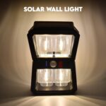 Solar Wall Lantern Light with 3 Modes & Motion Sensor (1 Pc) - Front View by Nari Haat, Indian ethnic wear, women clo...