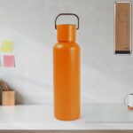Water Bottle High Quality Premium Water Bottle Stainless Steel 680ml - Front View by Nari Haat, Indian ethnic wear, w...