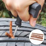 Tyre Repair Puncture Kit with 5 Rubber Strips (8 Pcs Set) - Sleeve Design by Nari Haat, Indian ethnic wear, women clo...