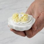 Garlic Press Sharpener Manual Ginger Chili Garlic Crusher  Kitchen Use - Sleeve Design by Nari Haat, Indian ethnic we...