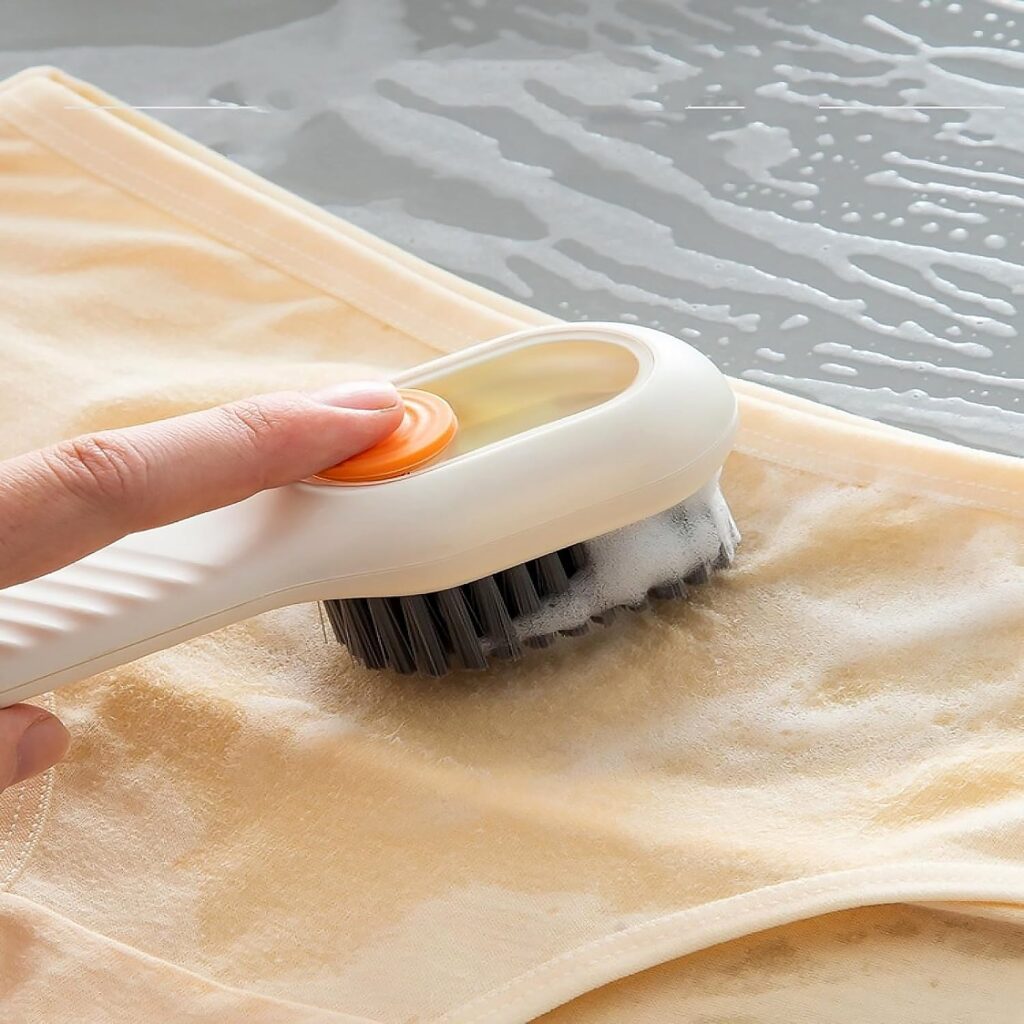 Multifunctional Cleaning Brush with Soap Dispenser