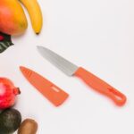 Stainless Steel Knife For Kitchen Use, Knife Set, Knife & Non-Slip Handle With Blade Cover Knife, Fruit, Vegetable,Kn...