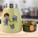 Vacuum Insulation Flask Bottle with Straw for Sports Adult Children (Approx 480ml) - Fabric Detail by Nari Haat, Indi...