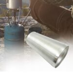 Stainless Steel Vacuum Insulated Travel Mug  (1 Pc) - Neckline Detail by Nari Haat, Indian ethnic wear, women clothin...