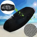 Heavy Cushion Seat Cover Scooty Seat Cover Bike Seat Cover (1 Pc) - Front View by Nari Haat, Indian ethnic wear, wome...