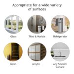 Plastic Adhesive Sticky Waterproof and Oil Proof, Wall Hook (5.5×3.5 Cm) - Back View by Nari Haat, Indian ethnic wea...