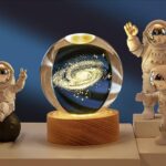 3D Crystal Ball lamps With Base (1 Pc) - Closeup Embroidery by Nari Haat, Indian ethnic wear, women clothing, designe...