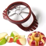 stainless steel apple cut, apple slicer, fruit divider, core remover, separator - Closeup Embroidery by Nari Haat, In...