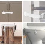 Baby Safety Drawer & Door Strap Locks (1 Pc) - Neckline Detail by Nari Haat, Indian ethnic wear, women clothing, desi...