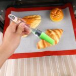 Silicone Flat Pastry Cooking Oil Brush for Grilling, Tandoor and BBQ (2Pc) - Front View by Nari Haat, Indian ethnic w...