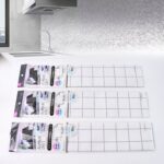 Aluminium Kitchen Wall Sheet Aluminium Without Adhesive (3 Pc / 50x90 Cm) - Front View by Nari Haat, Indian ethnic we...