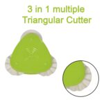3in1 Multipurpose Triangular Cutter - Front View by Nari Haat, Indian ethnic wear, women clothing, designer suit