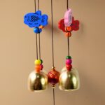 Home Decor Wind Chimes Outdoor Hanging (1 Pc) - Back View by Nari Haat, Indian ethnic wear, women clothing, designer ...