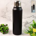 Stainless Steel Vacuum Water Bottle – Hot & Cold Insulated Flask (1000 ML Approx) - Neckline Detail by Nari Haat, I...